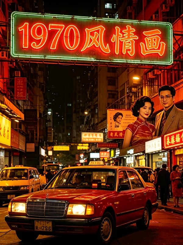 1970港岛风情画封面