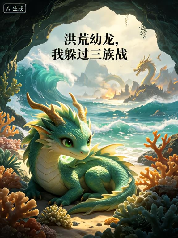 洪荒幼龙,我躲过三族战封面