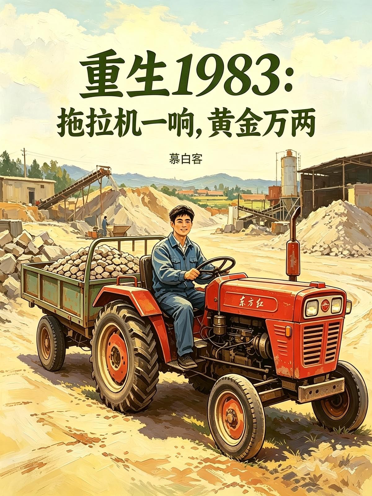 重生83:拖拉机一响,黄金万两封面