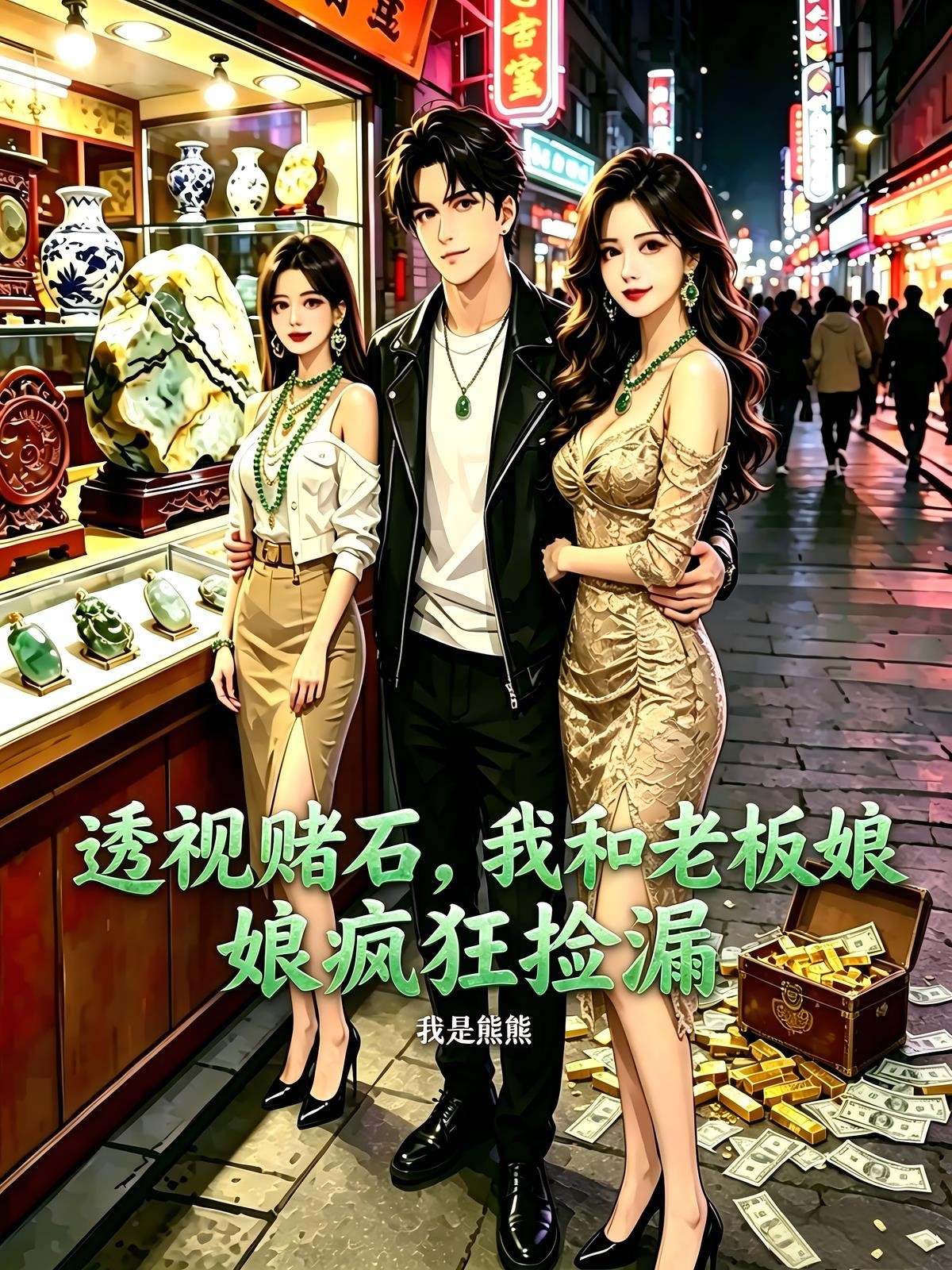 透视赌石,我和老板娘疯狂捡漏封面
