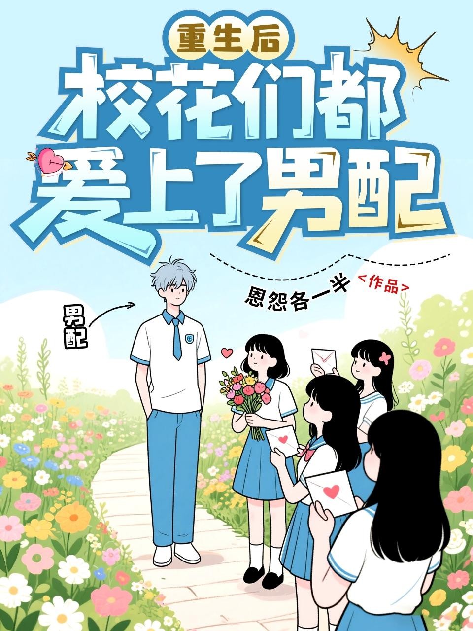重生后,校花们都爱上了男配封面
