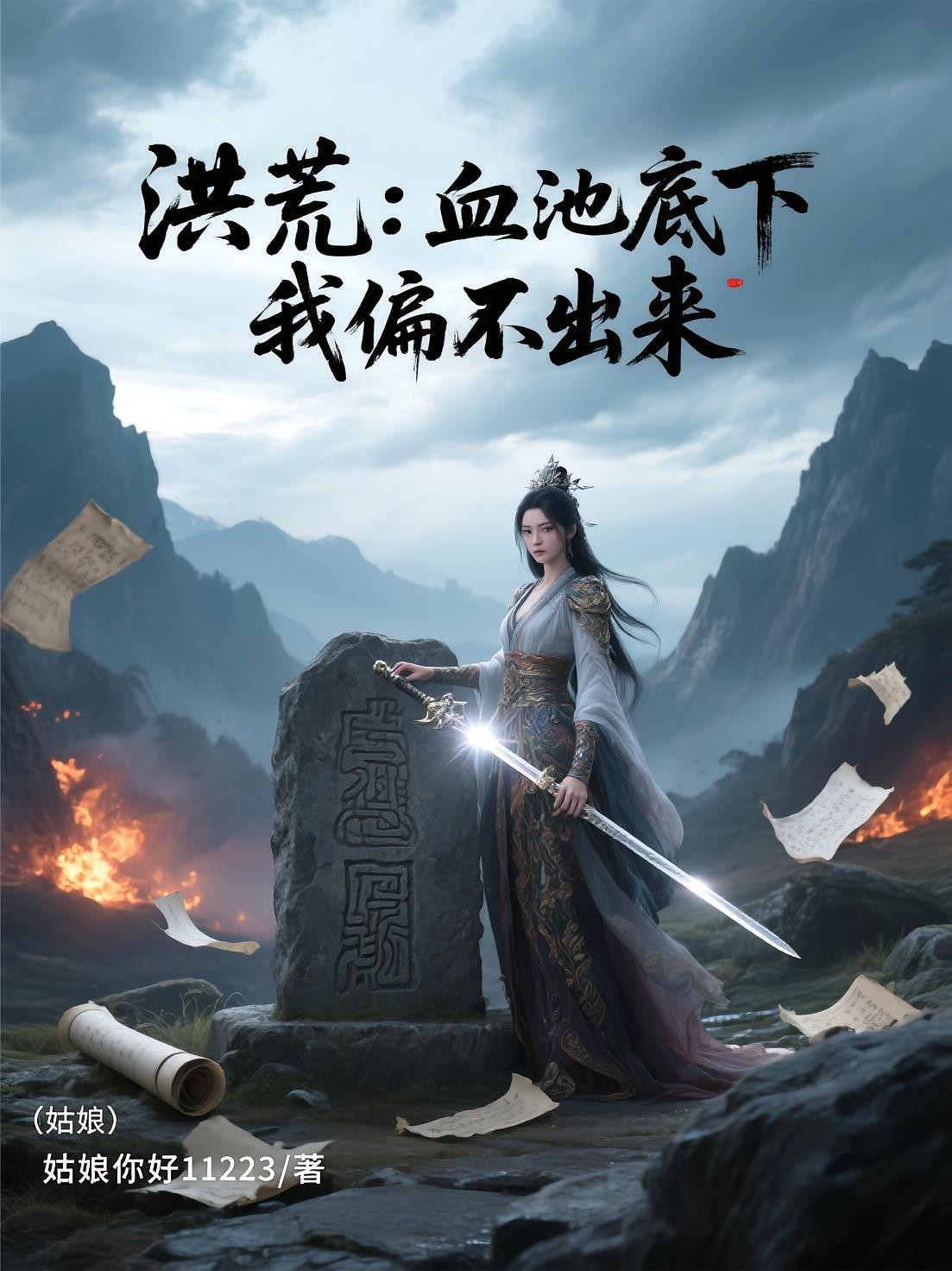 洪荒:血池底下,我偏不出来封面