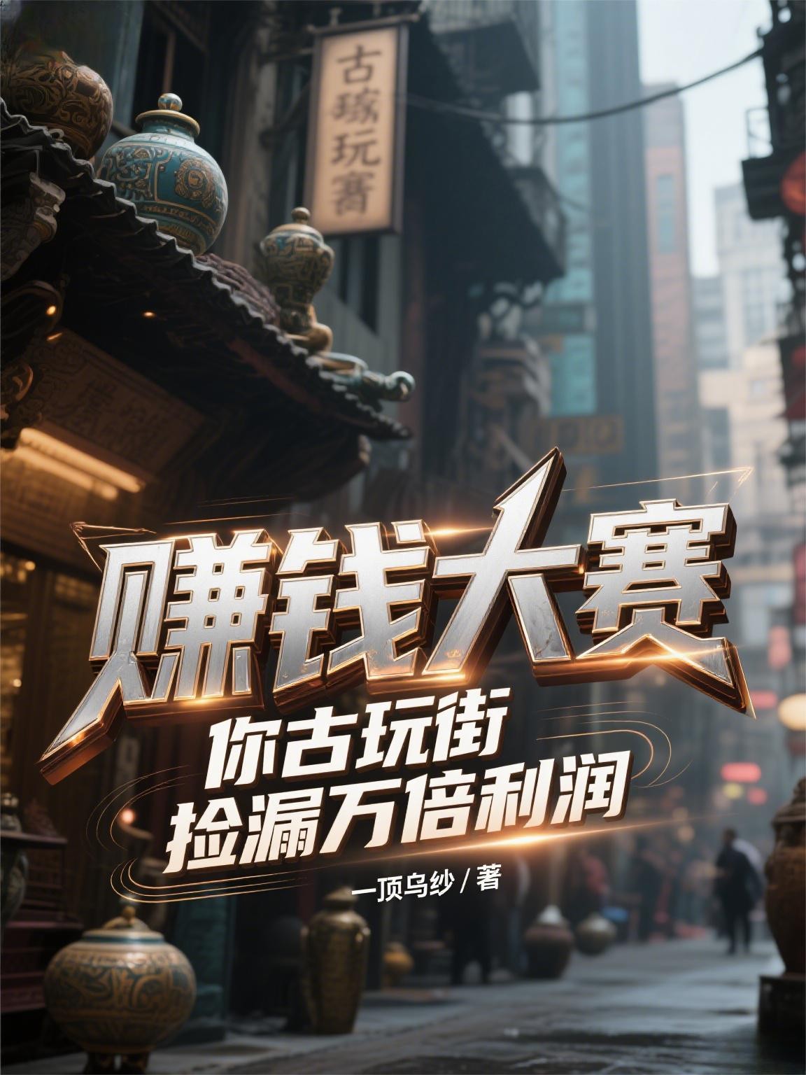 赚钱大赛,你古玩街捡漏万倍利润封面