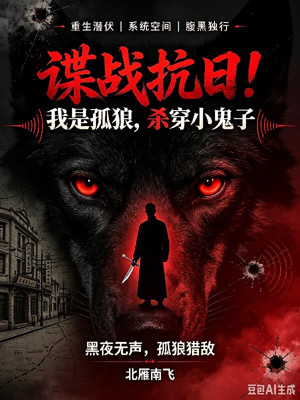 谍战抗日!我是孤狼,杀穿小鬼子封面