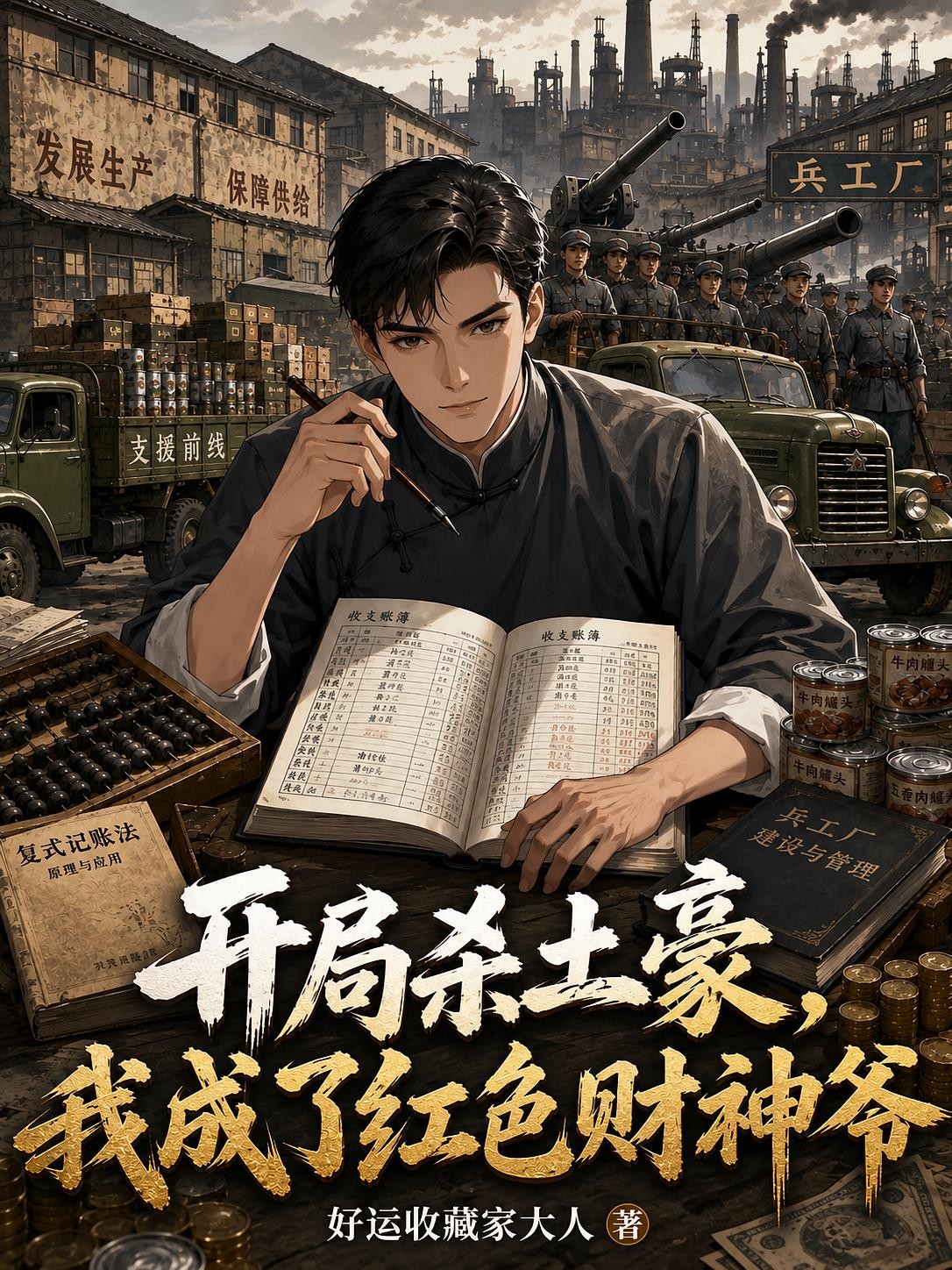 开局杀土豪,我成了红色财神爷封面