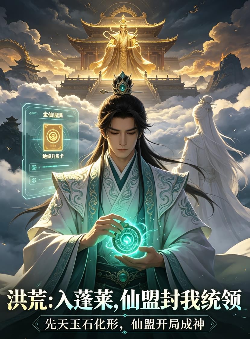 洪荒:入蓬莱,仙盟封我统领封面
