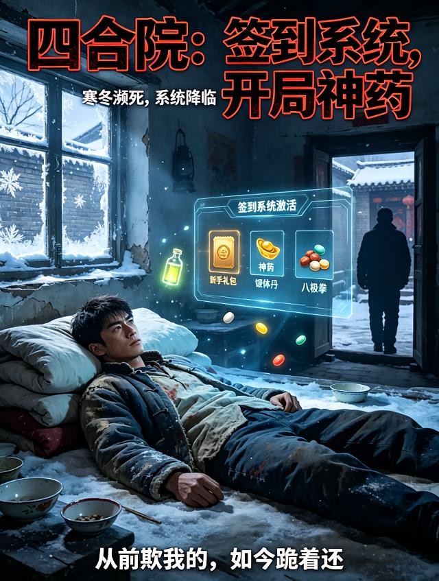 四合院:签到系统,开局神药封面