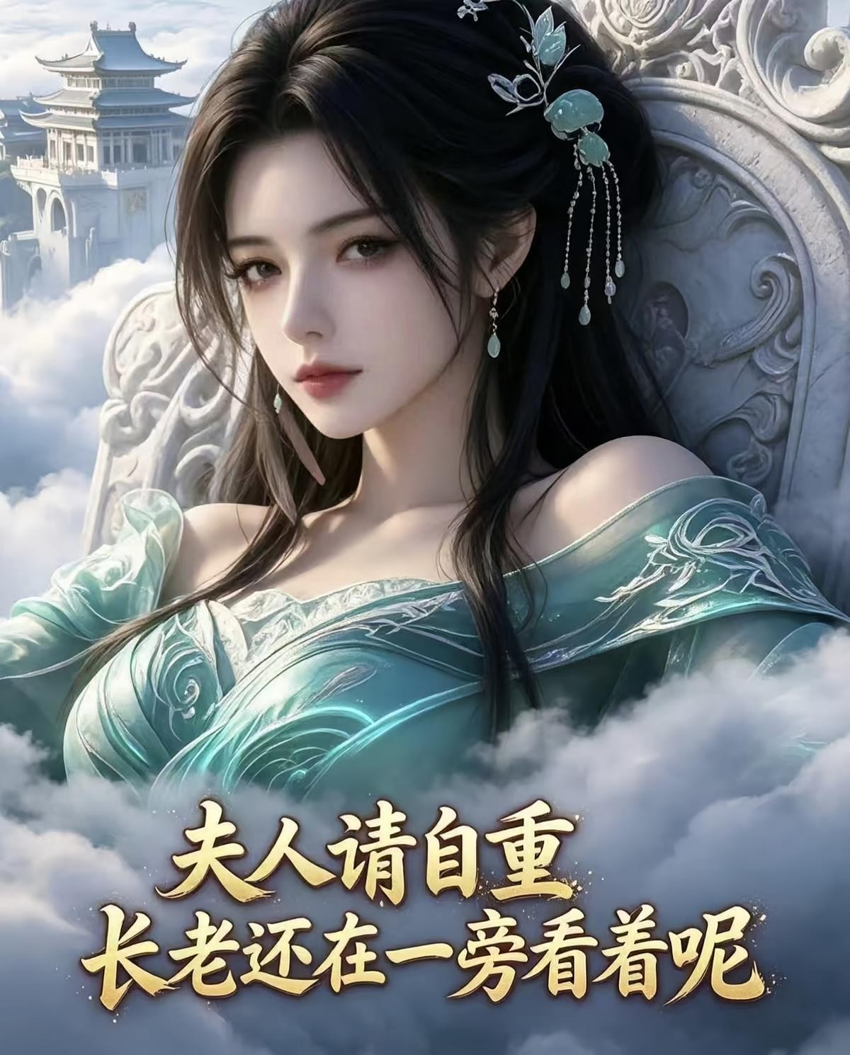 夫人请自重,长老还在一旁看着呢封面