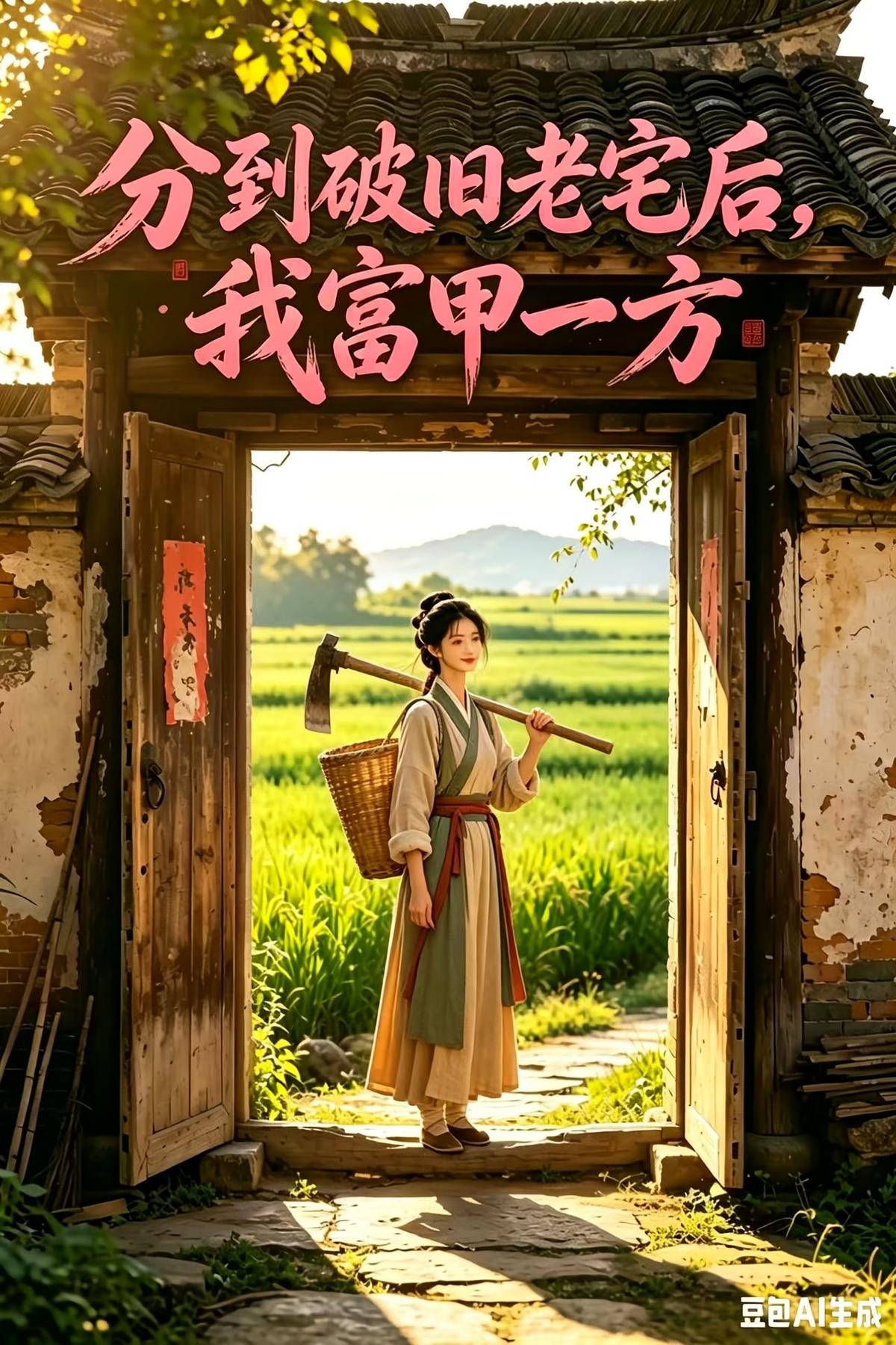 分到破旧老宅后,我富甲一方封面