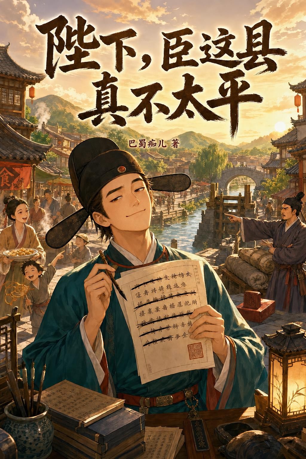 陛下,臣这县真不太平封面