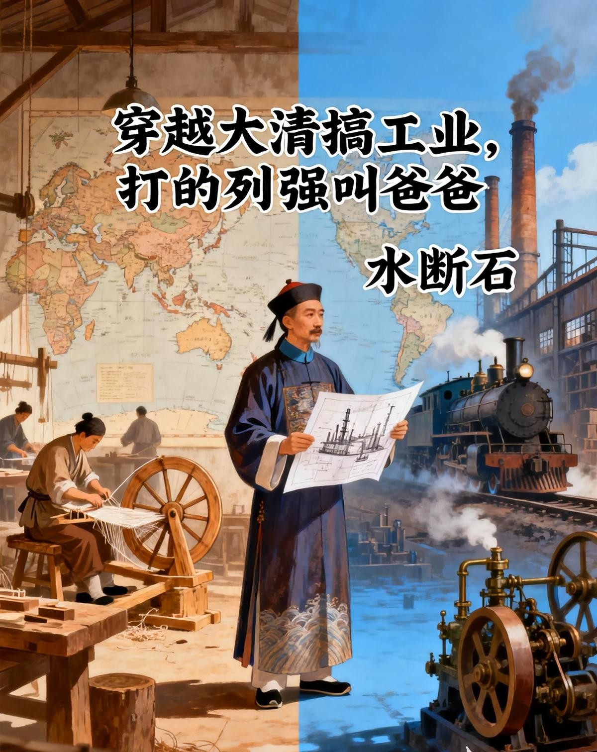 穿越大清搞工业,打的列强叫爸爸封面