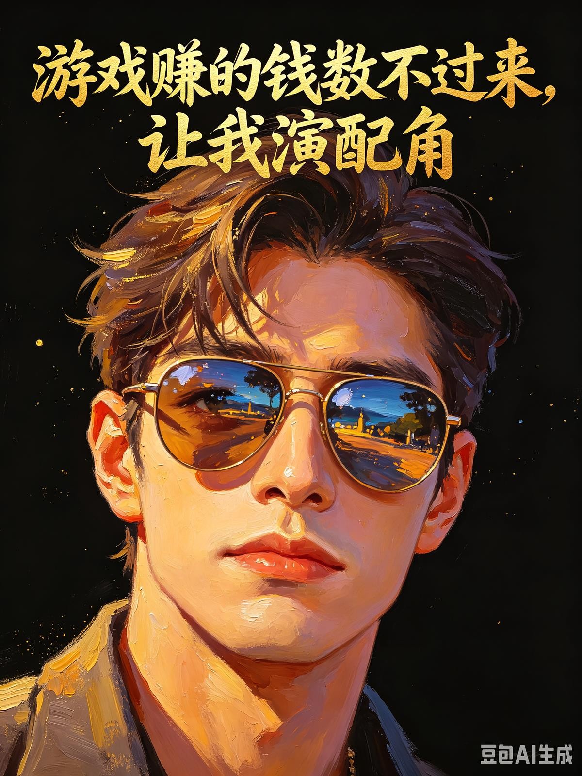 游戏赚的钱数不过来,让我演配角封面
