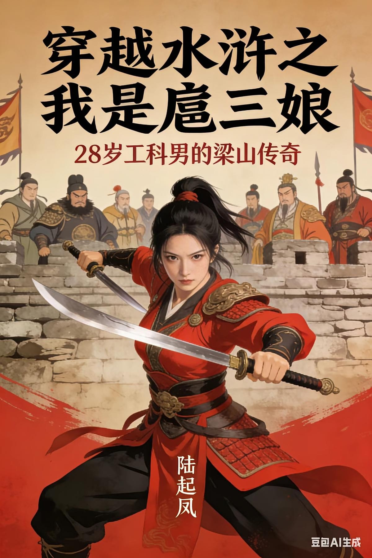 穿越水浒之我是扈三娘封面