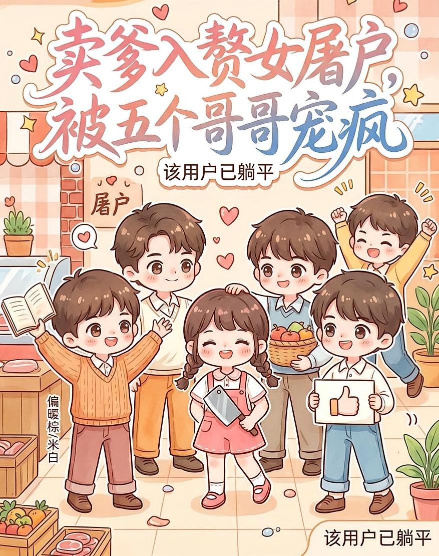 卖爹入赘女屠户,被五个哥哥宠疯封面