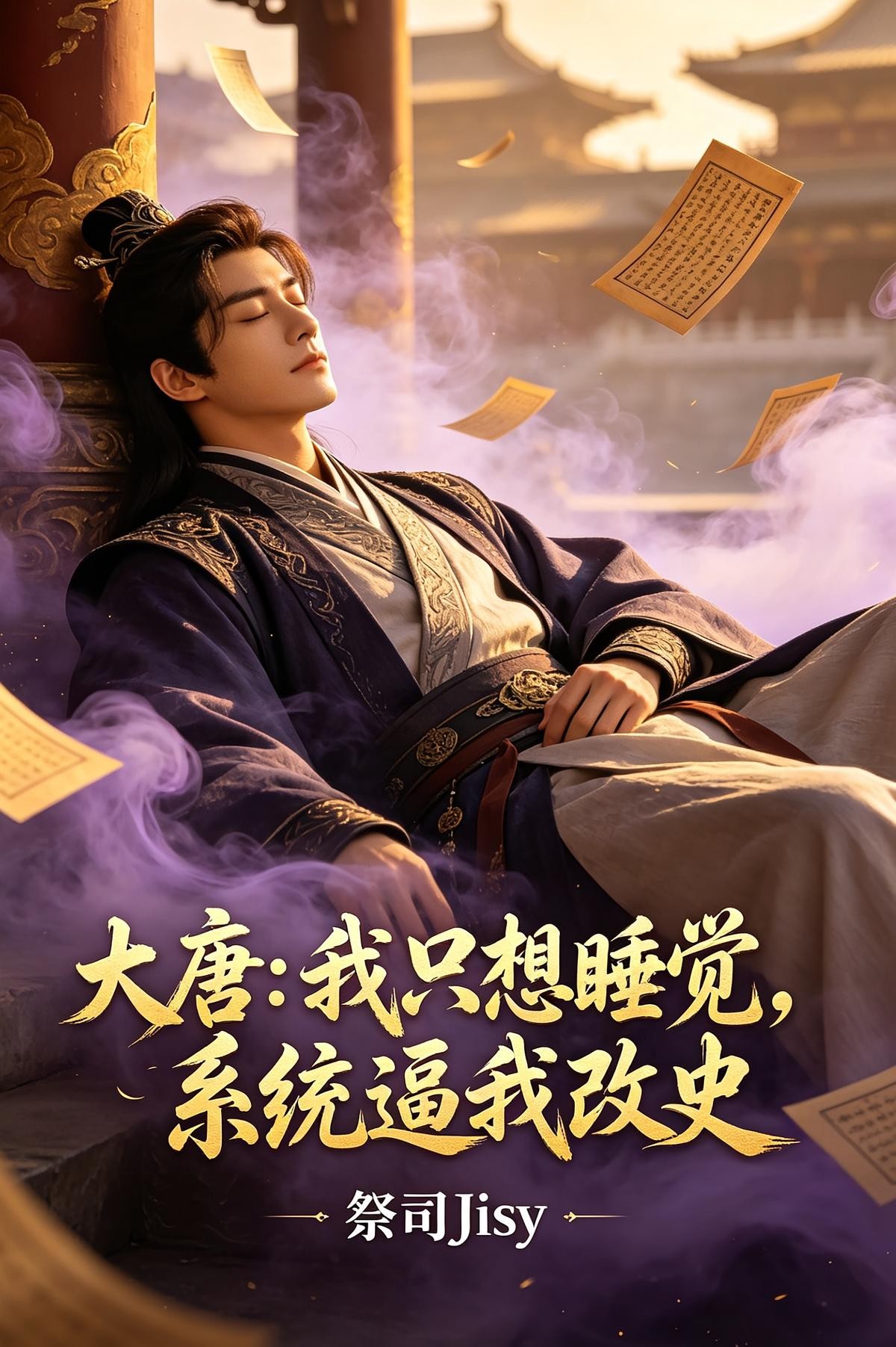 大唐:我只想睡觉,系统逼我改史封面