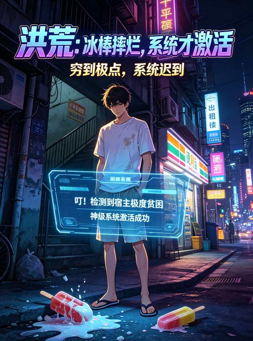 洪荒:冰棒摔烂,系统才激活封面