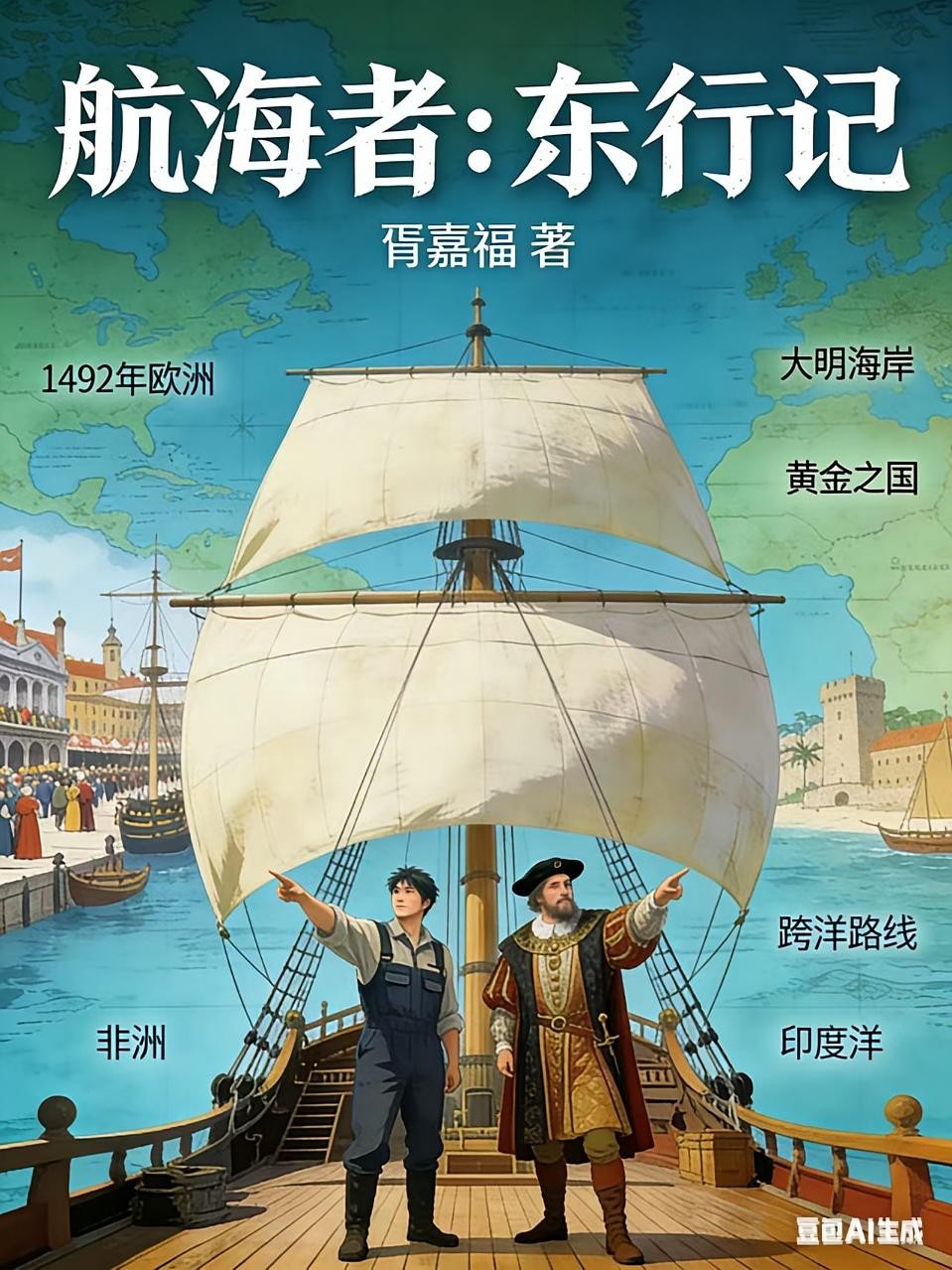 航海者:东行记封面