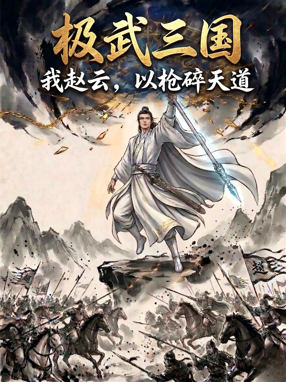 极武三国:我赵云,以枪碎天道封面