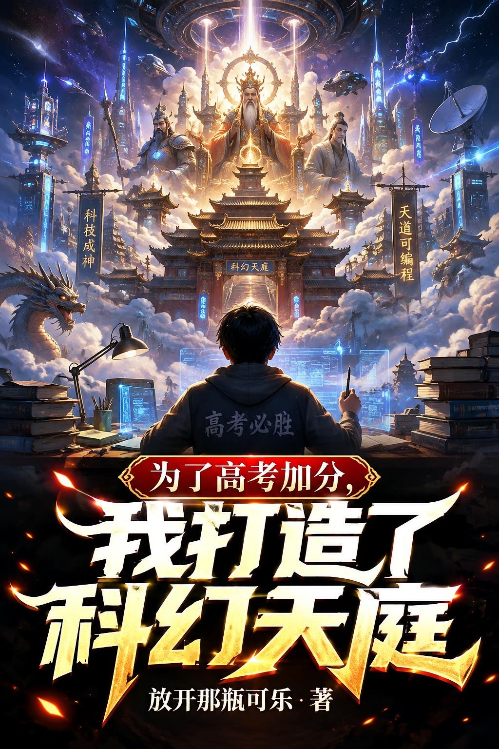 为了高考加分,我打造了科幻天庭封面