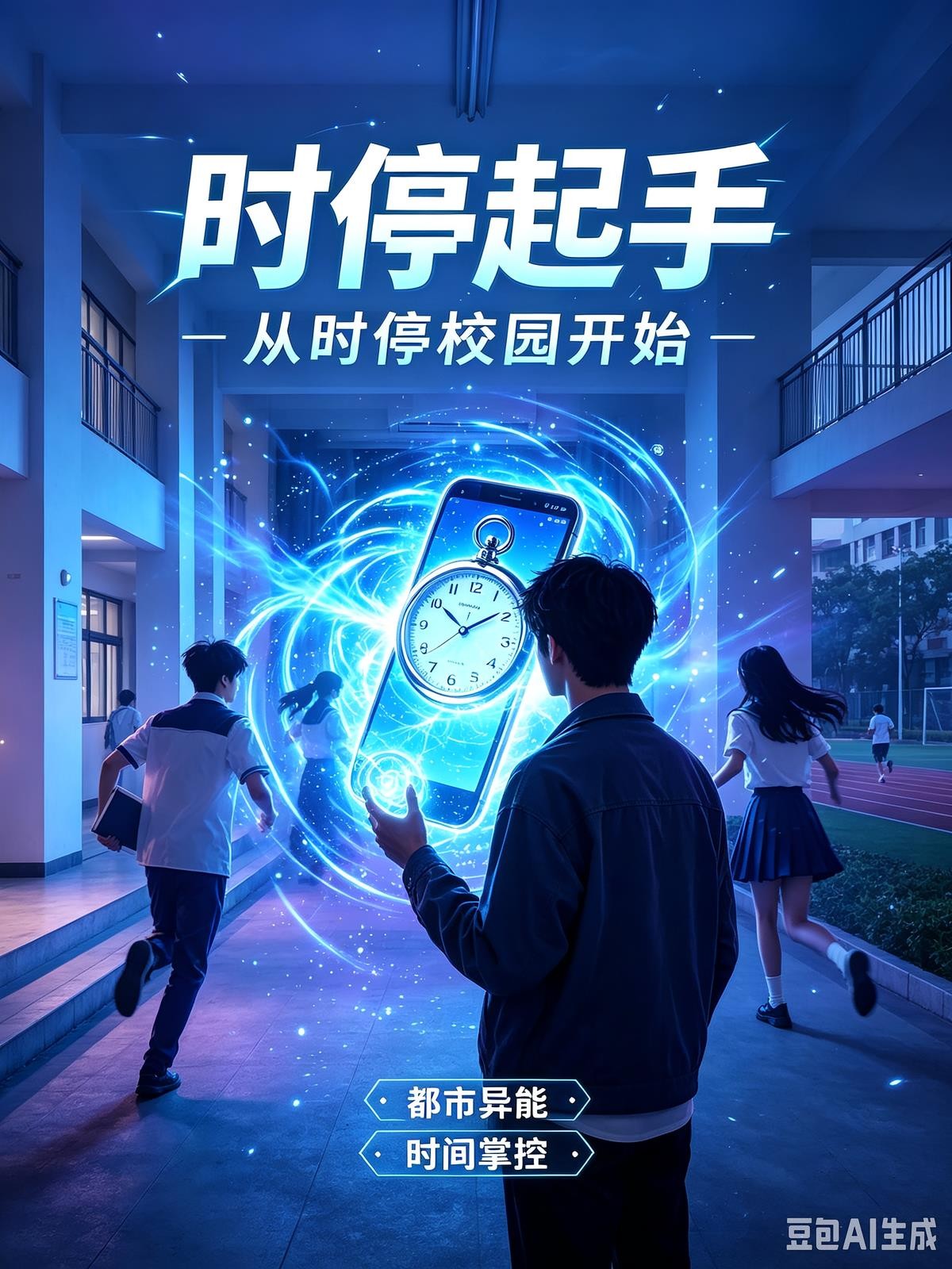 时停起手,从时停校园开始封面
